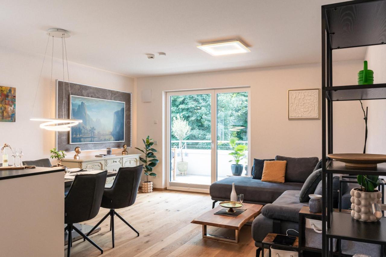 Alpdeluxe Smart Home - Balkon-Wanne-Tiefgarage-Bbq Kolbermoor Exteriér fotografie